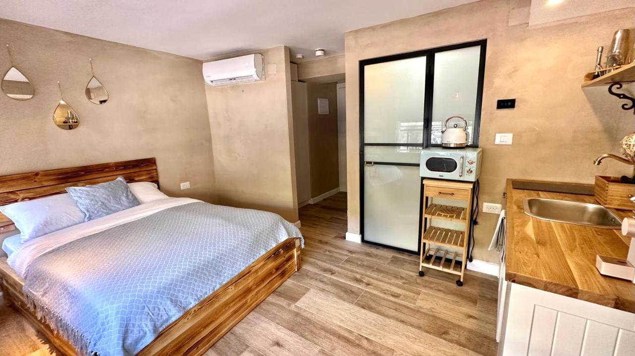 Boutique Apartment In Heart Of Haifa Exterior foto