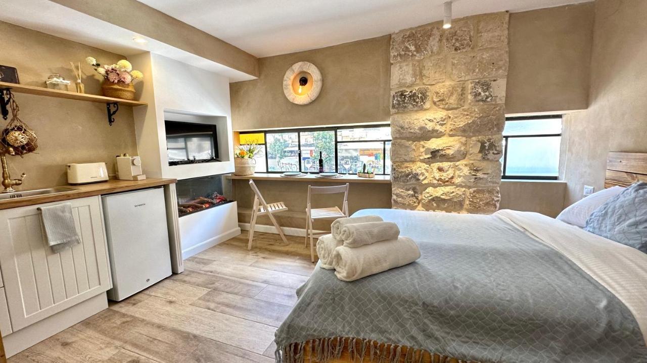 Boutique Apartment In Heart Of Haifa Exterior foto