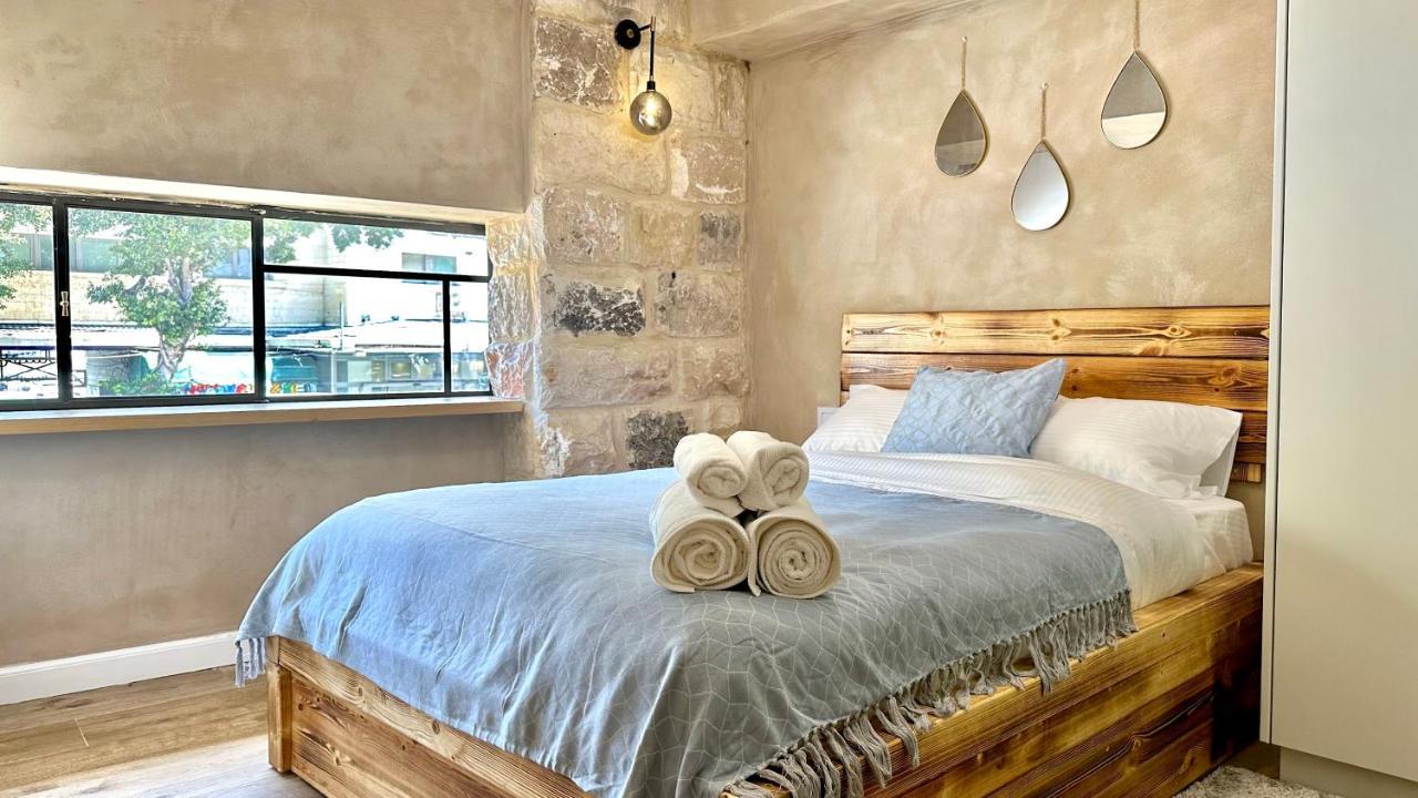 Boutique Apartment In Heart Of Haifa Exterior foto