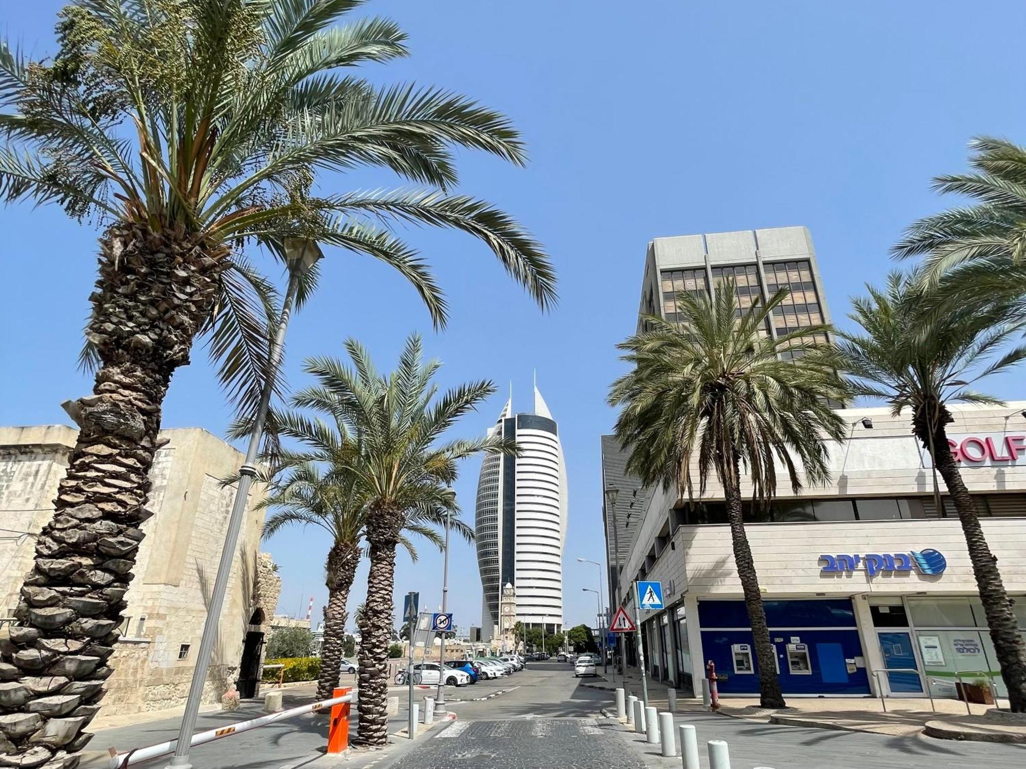 Boutique Apartment In Heart Of Haifa Exterior foto
